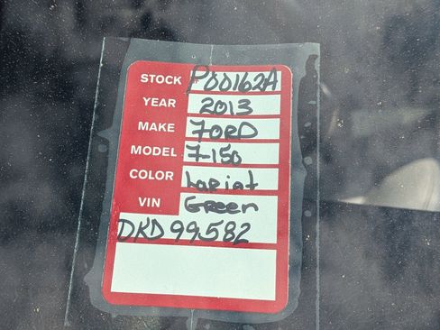 Used 2013 Ford F150 Lariat w/ Luxury Equipment Group image 16