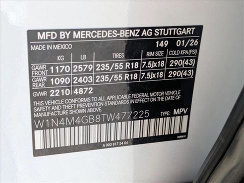New 2026 Mercedes-Benz GLB 250 image 17