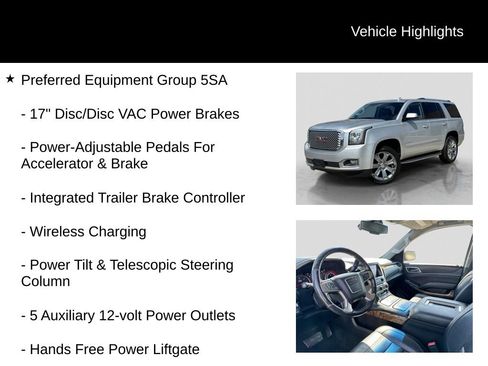 Used 2016 GMC Yukon Denali w/ Open Road Package AWD/4WD image 11