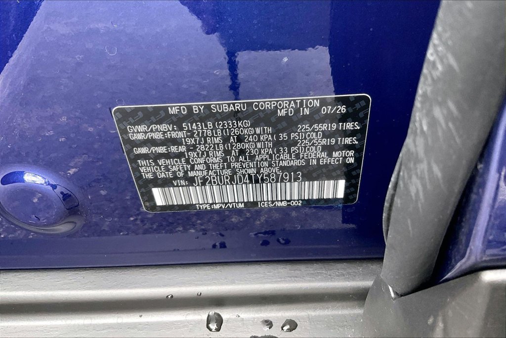 New 2026 Subaru Outback Touring XT AWD/4WD image 16