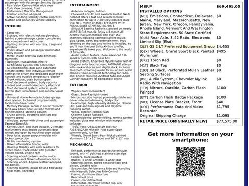 Used 2018 Chevrolet Corvette Grand Sport image 3