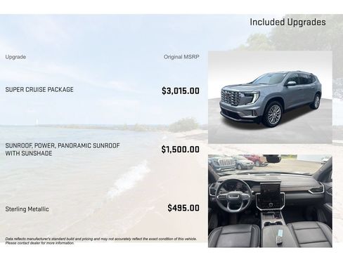 Used 2026 GMC Acadia Denali w/ Super Cruise Package AWD/4WD image 5