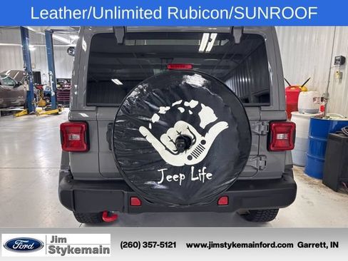 Used 2021 Jeep Wrangler Unlimited Rubicon w/ Uconnect 4C Nav & Sound Group AWD/4WD image 12