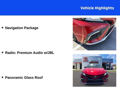 Used 2023 Toyota Camry XSE w/ Navigation Package FWD image 4