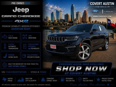 Used 2023 Jeep Grand Cherokee 4WD 4xe