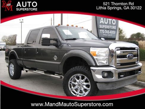 Used 2015 Ford F250 Lariat w/ Chrome Package image 1