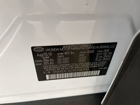 Used 2020 Hyundai Santa Fe SEL AWD/4WD image 26