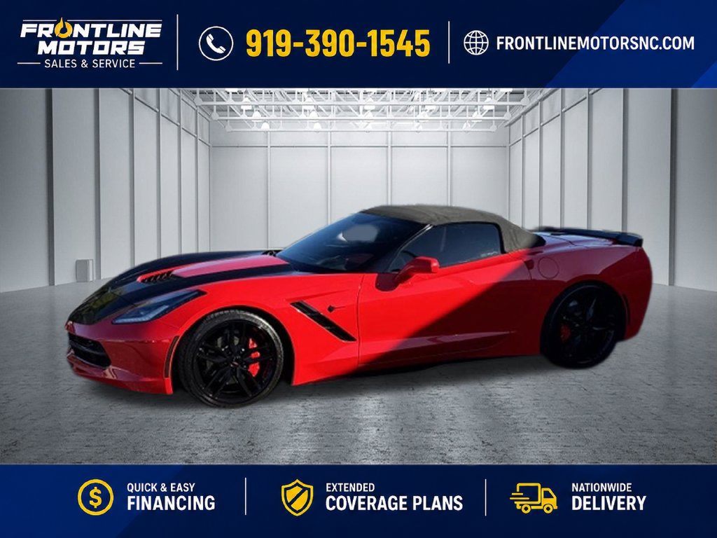 Used 2015 Chevrolet Corvette Stingray Convertible w/ 3LT Preferred Equipment Group RWD image 5