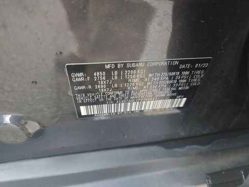 Used 2023 Subaru Outback Limited image 28