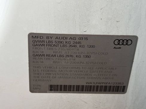 Used 2015 Audi Q5 2.0T Premium Plus w/ Premium Plus Package AWD/4WD image 14