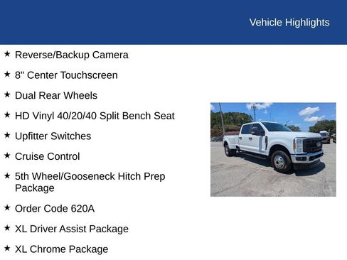 Used 2025 Ford F350 XL w/ XL Driver Assist Package AWD/4WD image 59