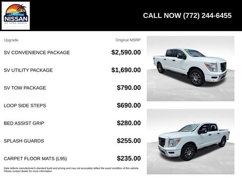 Certified 2024 Nissan Titan SV w/ SV Convenience Package AWD/4WD image 6