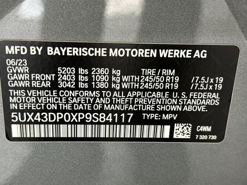 Certified 2023 BMW X3 sDrive30i w/ Convenience Package image 21