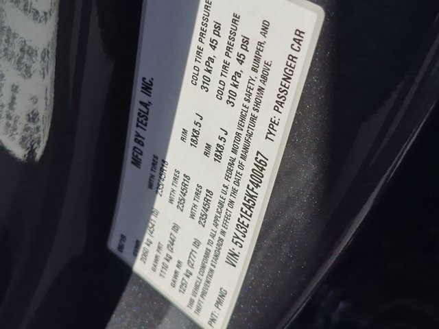 Used 2019 Tesla Model 3 Standard Range Plus RWD image 17