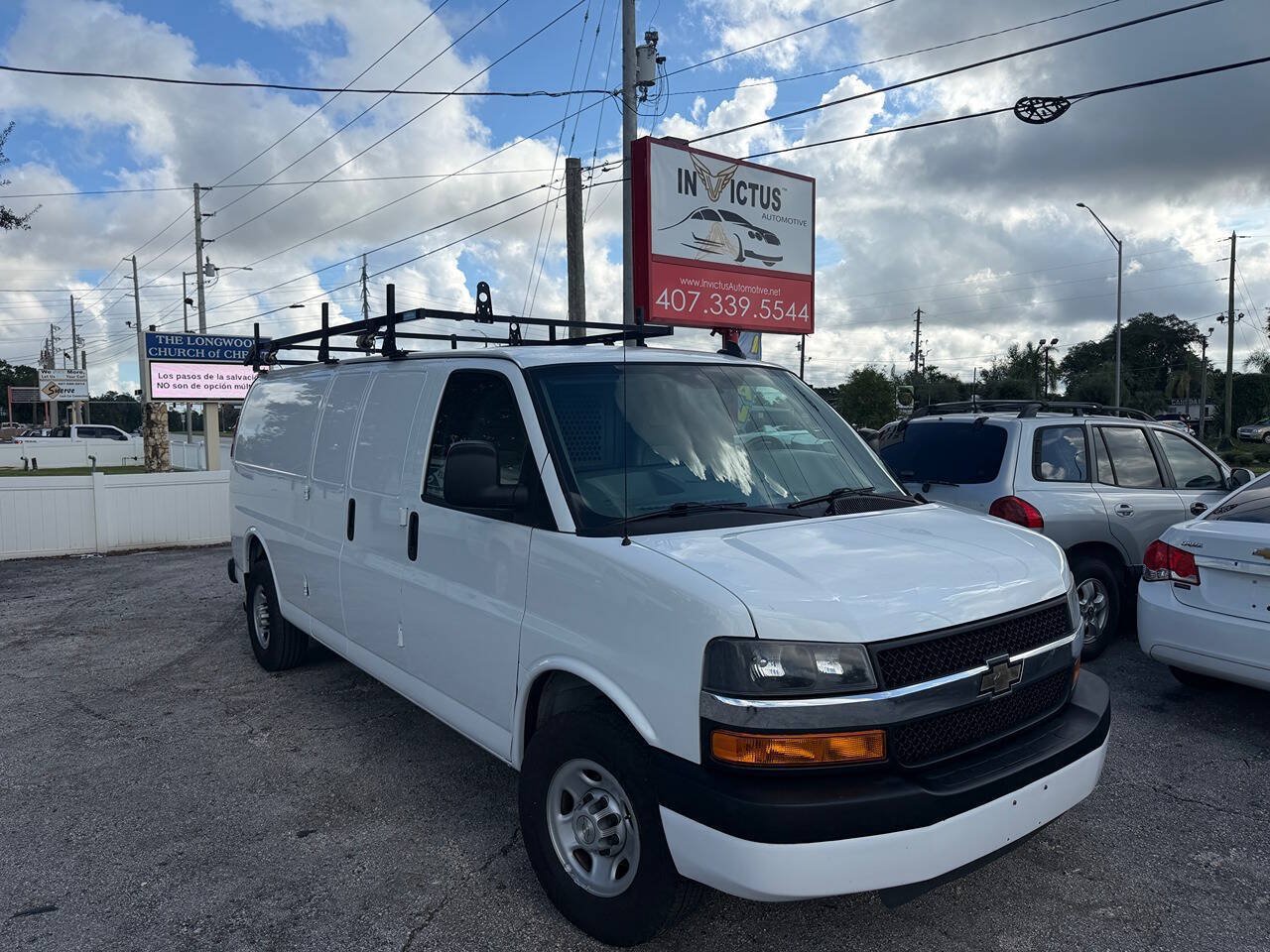 Used 2021 Chevrolet Express 2500 Extended w/ Driver Convenience Package RWD image 2