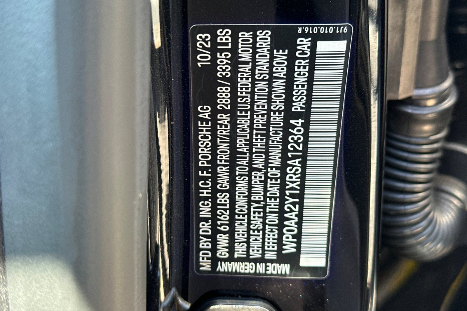 Certified 2024 Porsche Taycan RWD image 28