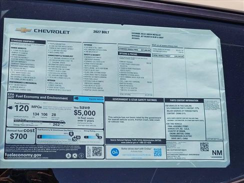 New 2027 Chevrolet Bolt LT w/ Comfort Package FWD image 17