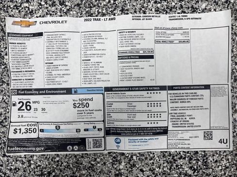 Used 2022 Chevrolet Trax LT w/ LT Convenience Package image 34