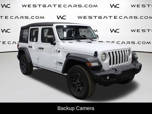 Used 2022 Jeep Wrangler Unlimited Sport image 2