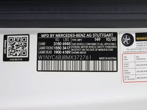 Used 2021 Mercedes-Benz G 550 image 40