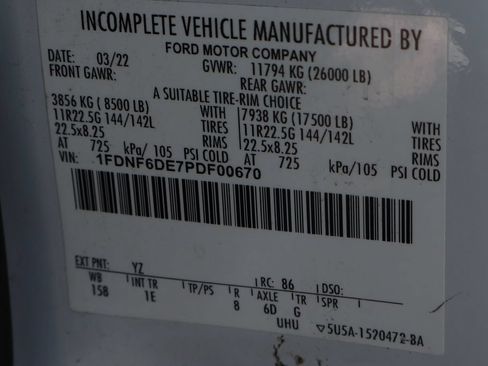 Used 2023 Ford F650 2WD Regular Cab Super Duty image 44