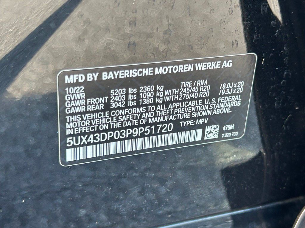 Used 2023 BMW X3 sDrive30i w/ M Sport Package RWD image 57
