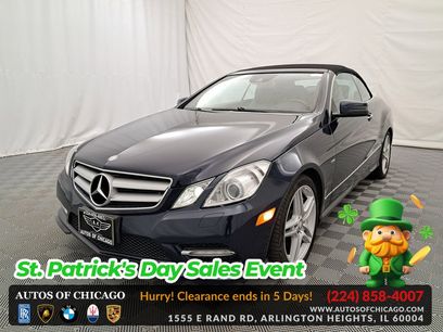 Used 2012 Mercedes-Benz E 550 Cabriolet