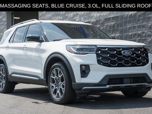 Used 2025 Ford Explorer Platinum w/ Ultimate Package AWD/4WD image 1