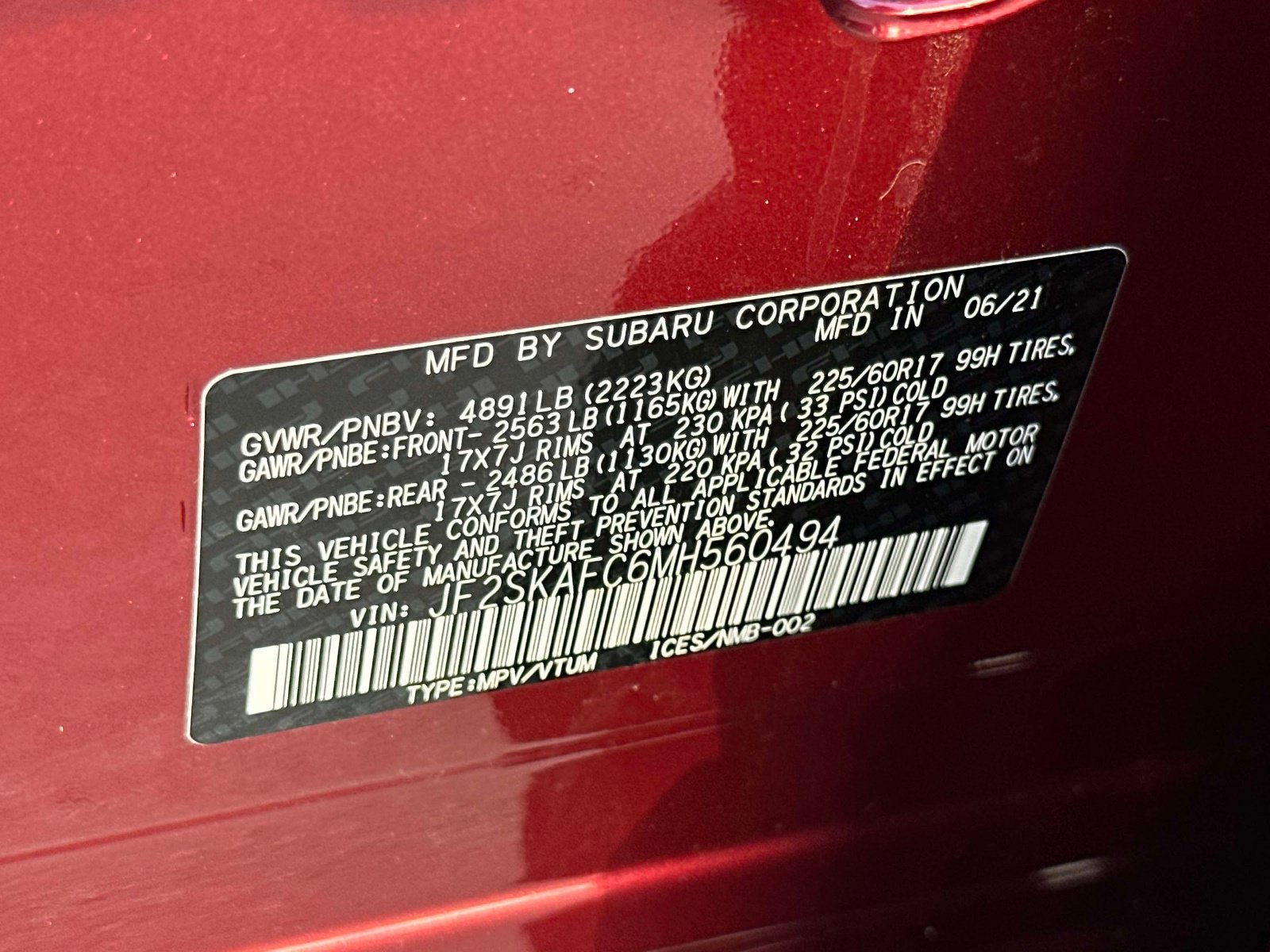 Used 2021 Subaru Forester Premium AWD/4WD image 26