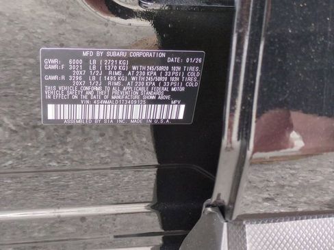 New 2026 Subaru Ascent Bronze Edition image 42