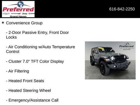 Used 2025 Jeep Wrangler Sport AWD/4WD image 33