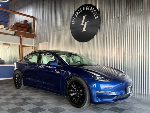 Used 2021 Tesla Model 3 Long Range AWD/4WD image 2
