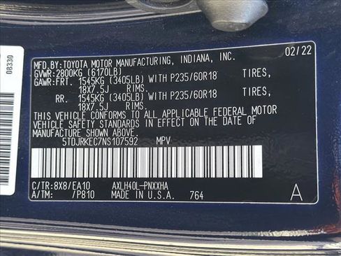 Used 2022 Toyota Sienna XLE w/ XLE Plus Package image 27