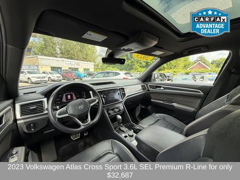 Used 2023 Volkswagen Atlas Cross Sport SEL Premium R-Line AWD/4WD image 11