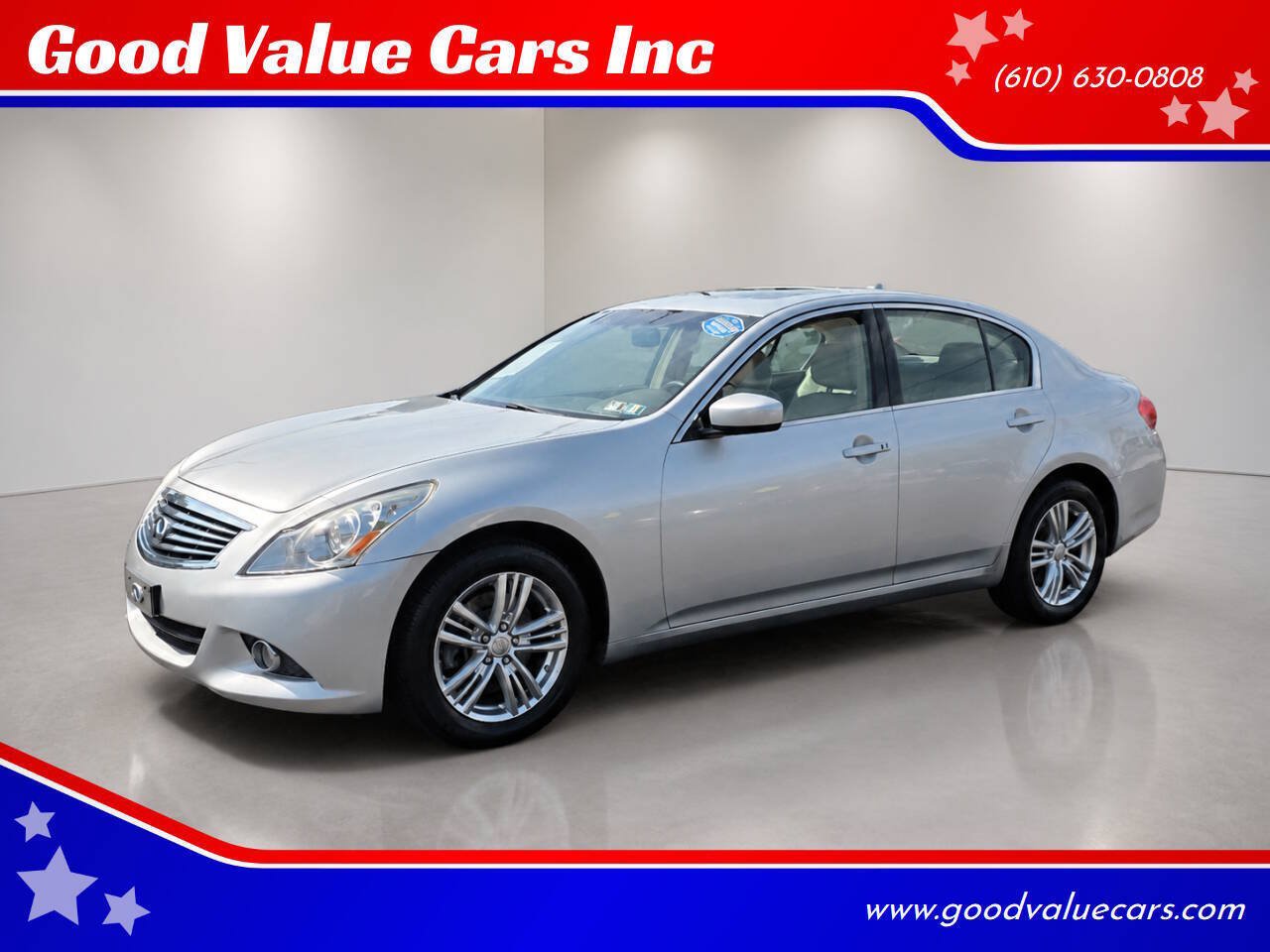 Used 2013 INFINITI G37 x Sedan w/ Premium Pkg AWD/4WD image 2
