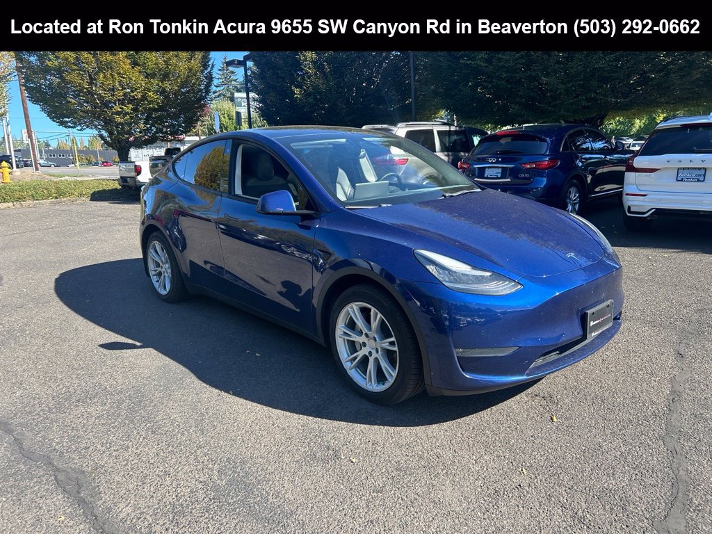 Used 2020 Tesla Model Y Long Range AWD/4WD image 1