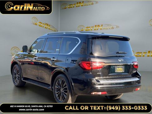 Used 2021 INFINITI QX80 Premium Select w/ Cargo Package AWD/4WD image 4