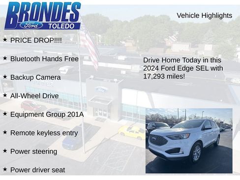 Used 2024 Ford Edge SEL AWD/4WD image 5