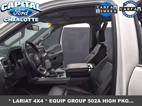 Used 2022 Ford F150 Lariat w/ Equipment Group 502A High image 9