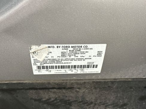 Used 2019 Ford Explorer Sport w/ Equipment Group 401A AWD/4WD image 12