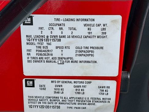 Used 2003 Chevrolet Corvette Z06 w/ Memory Package, 3 Drivers image 25