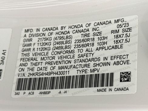 Certified 2023 Honda CR-V EX image 31
