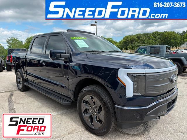 Used 2024 Ford F150 Lightning Lariat AWD/4WD image 1