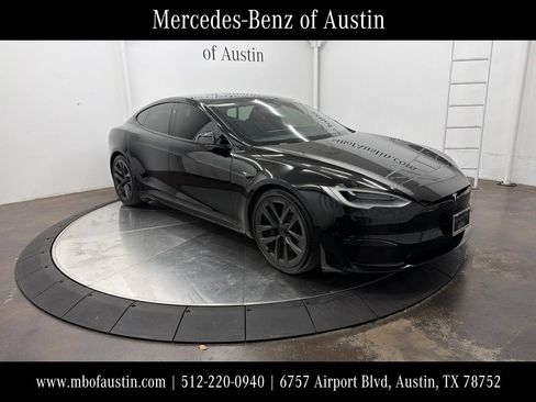 Used 2021 Tesla Model S Long Range AWD/4WD image 1