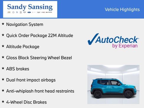 Used 2022 Jeep Renegade Altitude AWD/4WD image 7