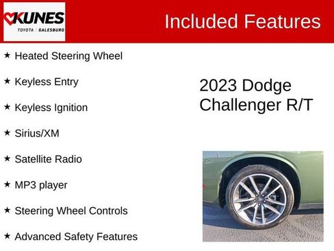 Used 2023 Dodge Challenger R/T w/ Plus Package image 3