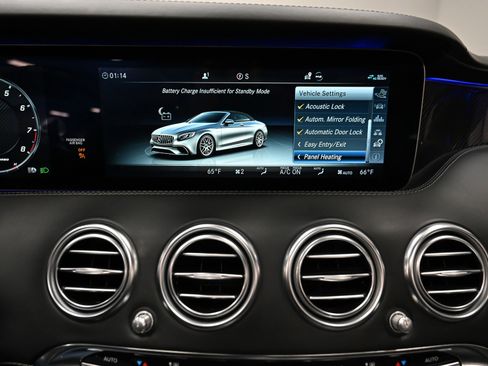 Used 2019 Mercedes-Benz S 63 AMG 4MATIC Cabriolet w/ Driver Assistance Package image 37