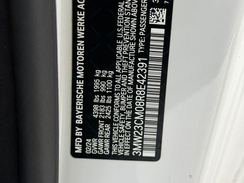 Certified 2024 BMW 230i Coupe w/ M Sport Package RWD image 24
