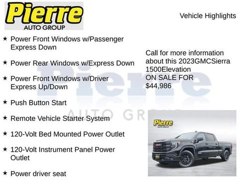 Used 2023 GMC Sierra 1500 Elevation AWD/4WD image 23