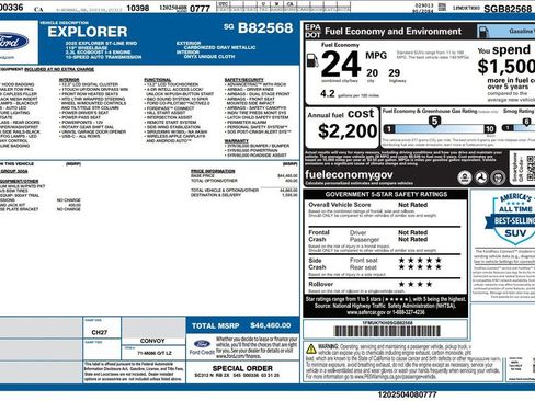 Used 2025 Ford Explorer ST-Line image 2